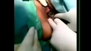 Horny Iranian girl used a bulb as a dildo, Ended up in the Hospital