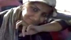 Iran Lovely Teen Iranian Girl Shows Off Sexy Boobs in Car MA