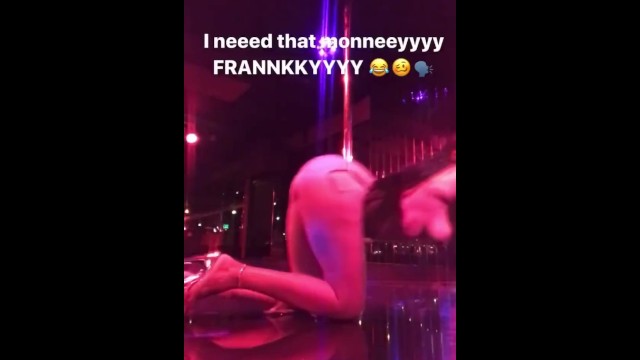 PANAMA PLEASE “MARI LYNN” DANCING AND TWERKING AT HER STRIP CLUB NAKED