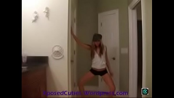 19YO Blonde GF StripTease & Dances on Cam 4