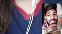 Pakistani on a Video call talking dirty with boys about Sex