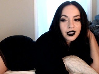 Happy Little Goth on cam for live nude video chat