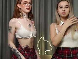 LynnCordner with Ella nude in hot sex Live chat